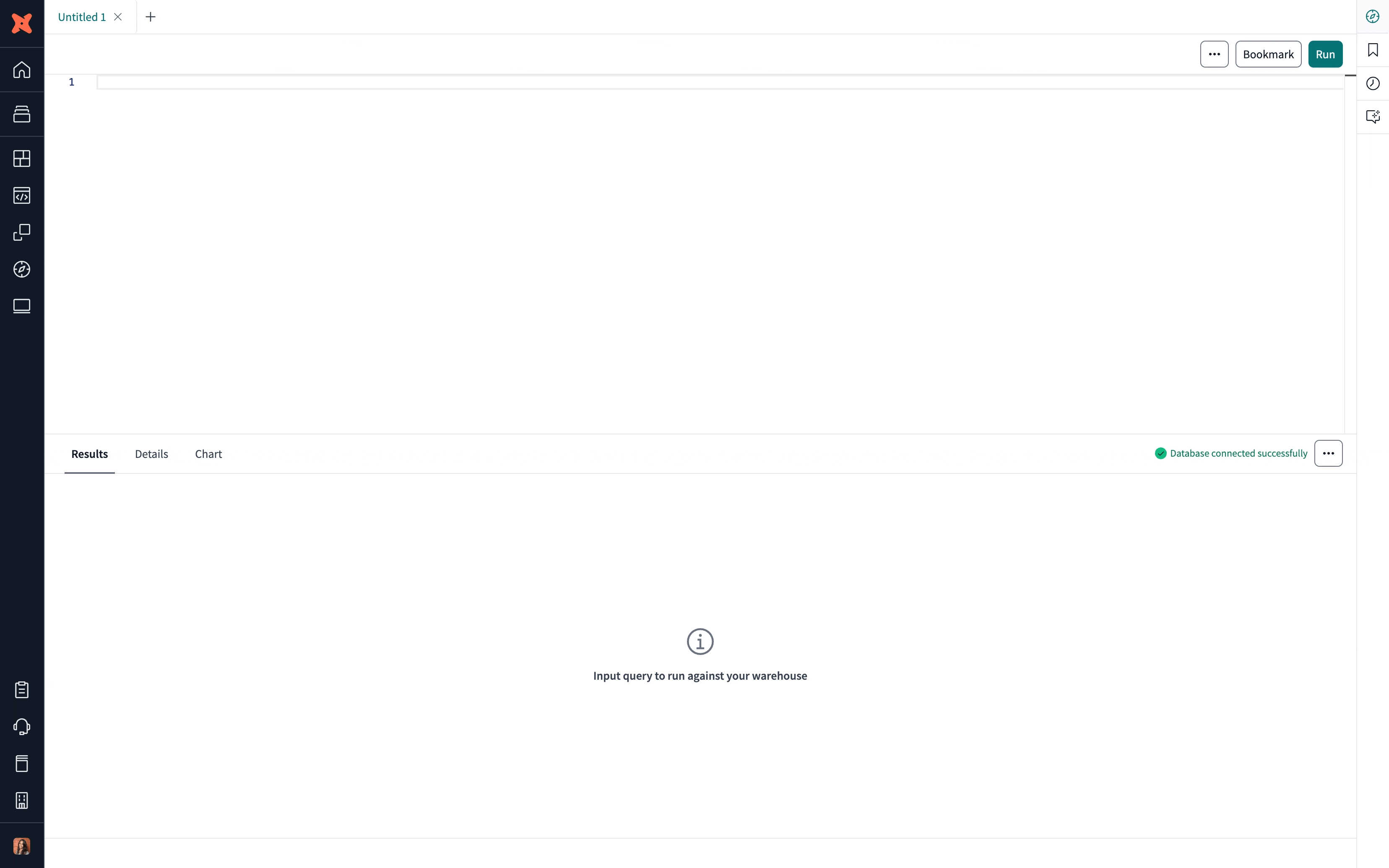 Overview of the Query page and its features